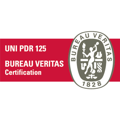 Logo Sistema di Gestione per la Parità di Genere UNI PDR 125